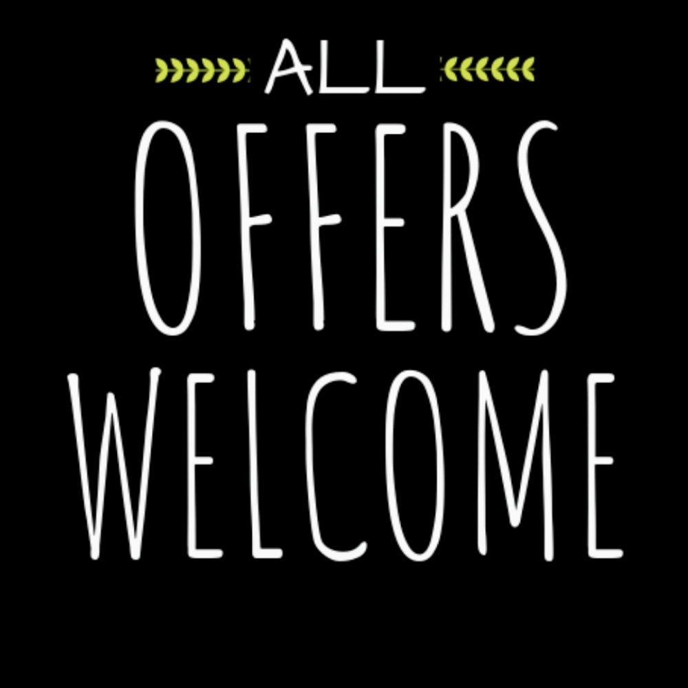 All reasonable offer are accepted